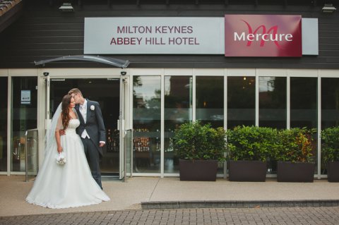 Hotel front - Mercure Milton Keynes Abbey Hill hotel
