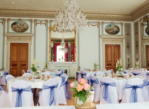 Drawing room, a bride,s eye view - Whitbourne Hall
