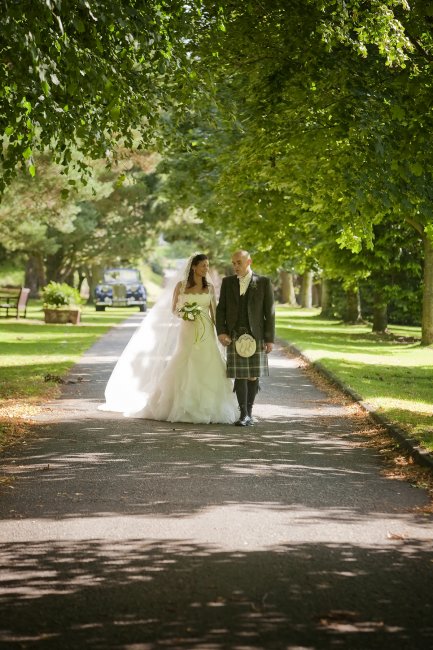 A quiet stroll with the Bride & Groom - PB Photography
