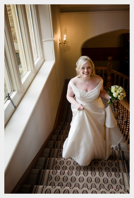 Ivory silk dress with open neckline for Sarah - Felicity Westmacott Wedding Dressmaker