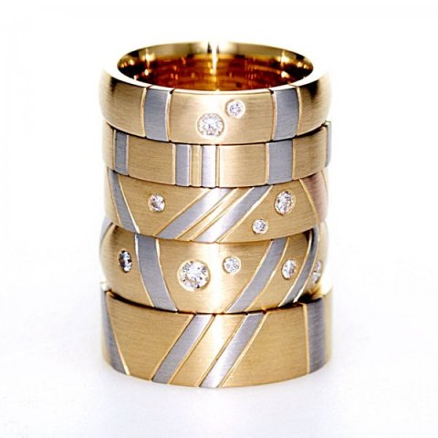 Handmade Wedding Rings - Aurum designer-jewellers