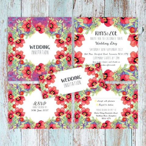 Wedding Invitations and Stationery - Zoe Barker Design-Image 37687