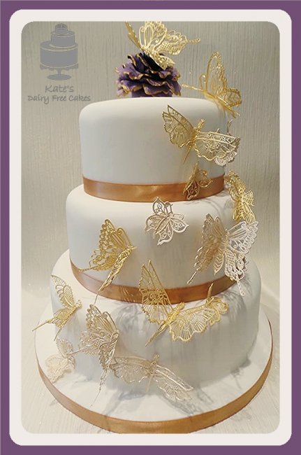 Wedding Cakes - Kate's Dairy Free Cakes-Image 16207