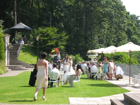 On the lawn - Grange Hotel