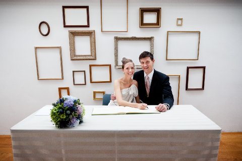 An art inspired wedding ceremony - Dulwich Picture Gallery