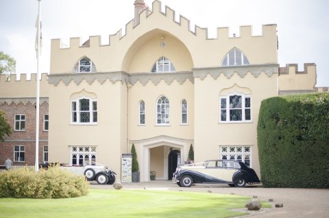Front roundabout entrance for Hampden House - Hampden House