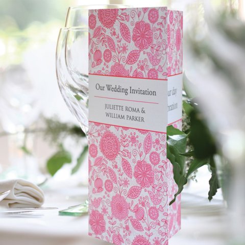 Love Birds wedding invitation - Paperchain Wedding Stationery