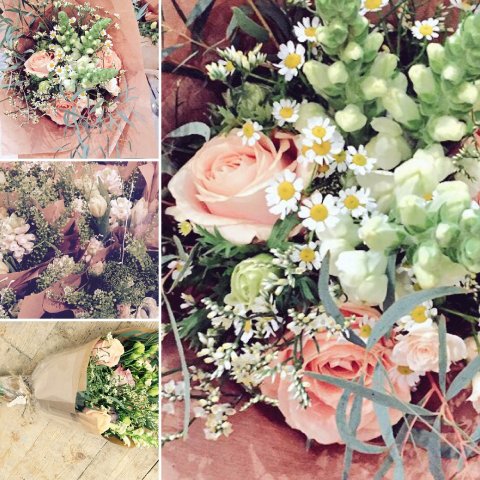 seasonal bouquets penylan pantry cardiff local flowers pop up shop verity at blush - Blush floral art