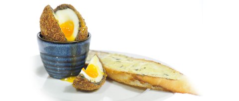 Mushroom Scotch Egg - Witney Lakes Resort