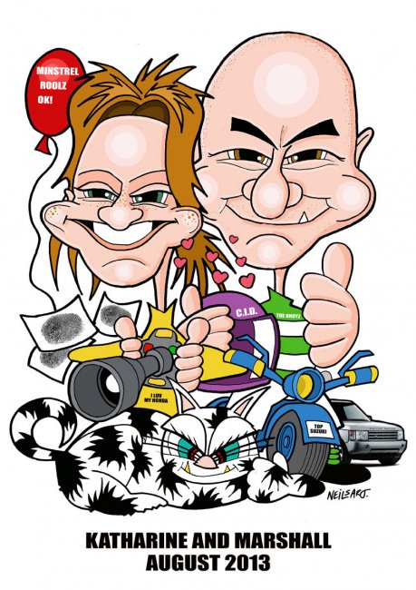 Stag and Hen Services - Neilsart Wedding Caricatures-Image 12694