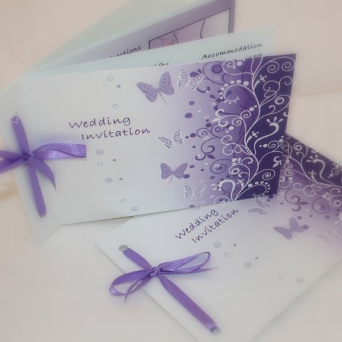 Butterfly Book - CTB Wedding Stationery 
