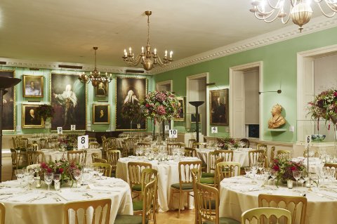 Dinner in the Picture Gallery - The Foundling Museum 