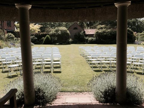 Thatched Summer House - Outside Wedding - Otley Hall