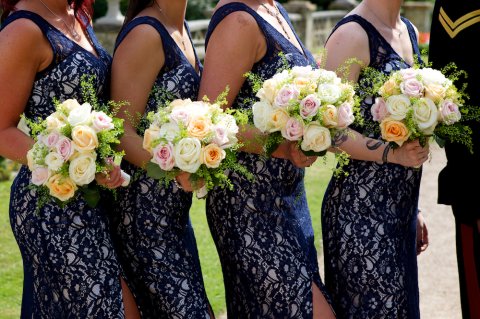 Bridesmaids' bouquets - Battle House of Flowers