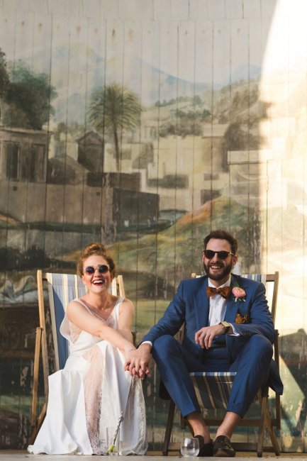 Dusk in a deckchair - Larmer Tree