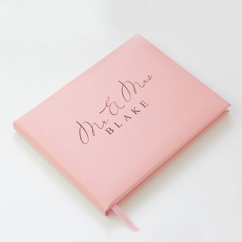 A whole selection of quality, personalised guest books - Oh So Cherished Ltd