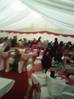 Reception 200 guests - Big tops uk ltd