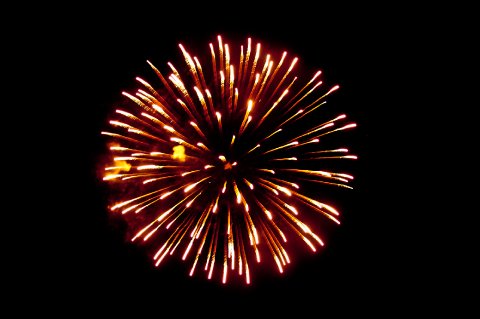 Pyrotastic - display shell at Henley - Pyrotastic Fireworks