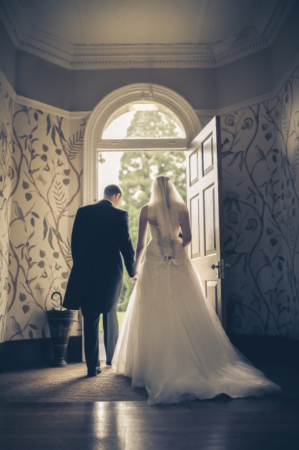 The Bridal couple - Holne Park House