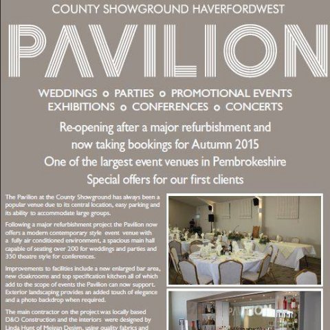 Wedding Reception Venues - The Pavilion, Pembrokeshire County Showground-Image 2877