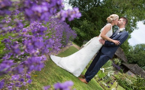 Married bliss in The Swan gardens - The Swan Hotel