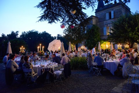 evening reception - French Wedding Chateau 