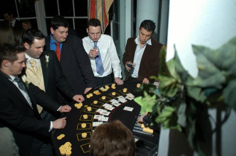 Spot the croupier - Moonlight Fun Casino Hire