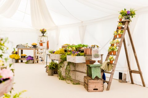 Live food stations! - Photo by Eddie Judd - Kalm Kitchen 