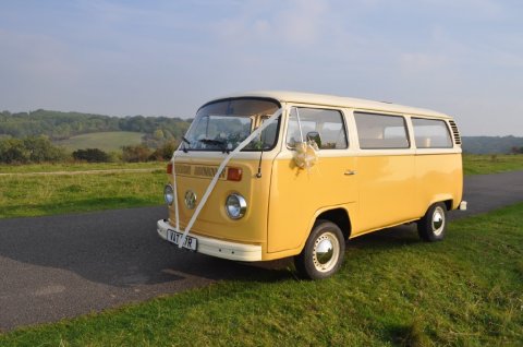 Wedding Campervan Surrey - Buttercup Bus 