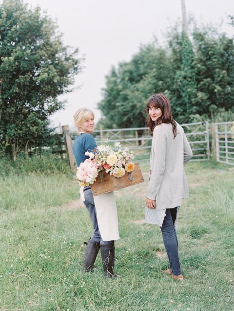 Marion & Rebecca of The Garden Gate Flower Company captured by D'Arcy Benincosa - The Garden Gate Flower Company