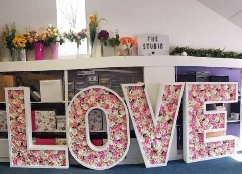 Floral letters - Goldensoundsdisco