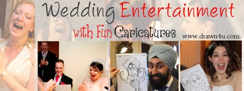 Wedding Music and Entertainment - Fun Caricatures-Image 17660