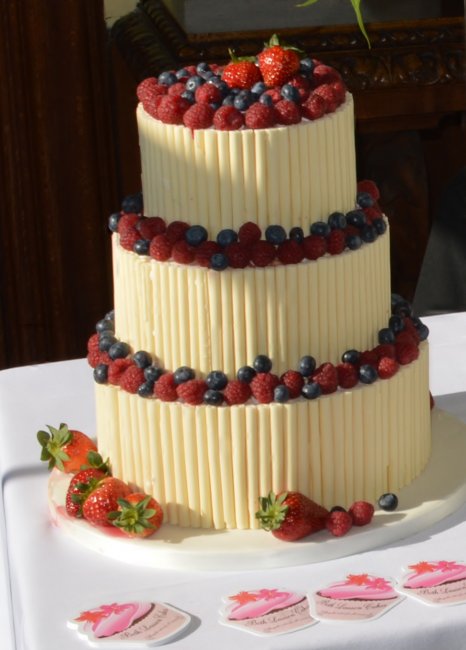 Chocolate cigarillo & berries - Beth Lauren Cakes