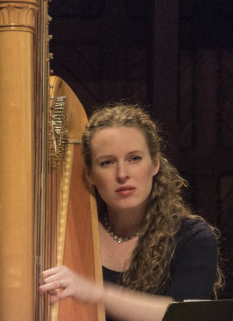 Performing in Hertfordshire - Harriet Adie = Harpist