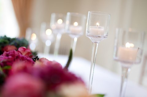 Civil Ceremony Candles - Bowcliffe Hall