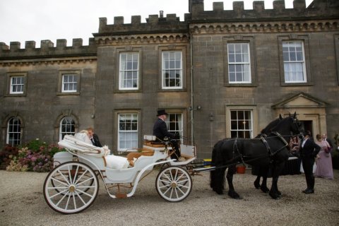 Front of Castle - Gordon Castle