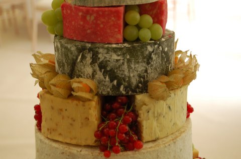 Cheese Wedding Cake - Cuisine Studio Catering