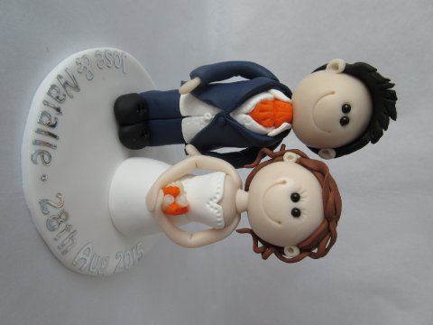 Standard wedding cake topper - HaPoly Ever Afetrs