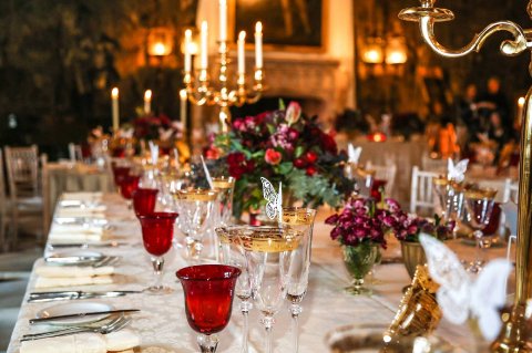 Table Decor - Berkeley Castle 
