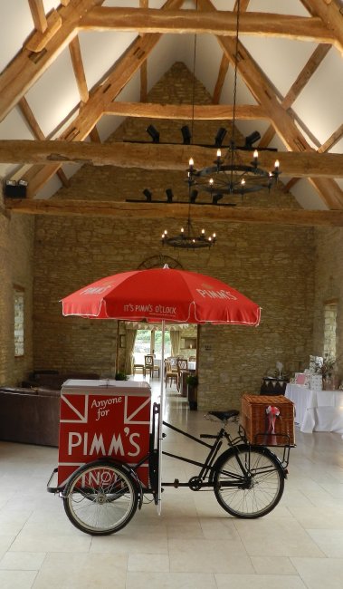Wedding Catering and Venue Equipment Hire - Cafe Bon Bon Ice Cream & Pimm's Tricycles -Image 19255
