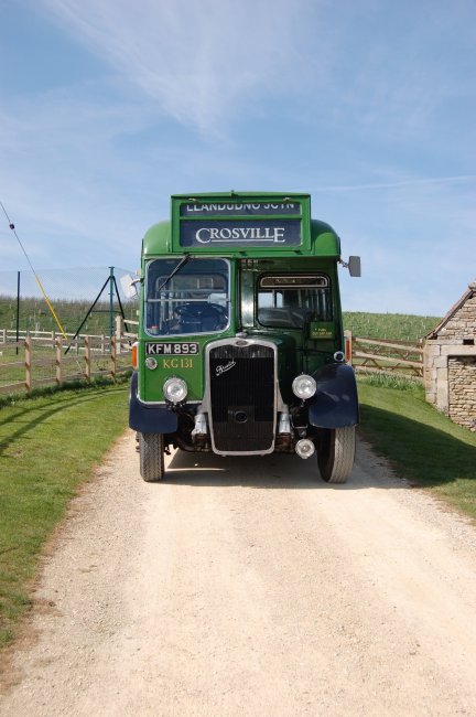 Bus on the Drive - Wick Farm Bath