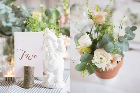 Table decorations - Three Sisters Bake
