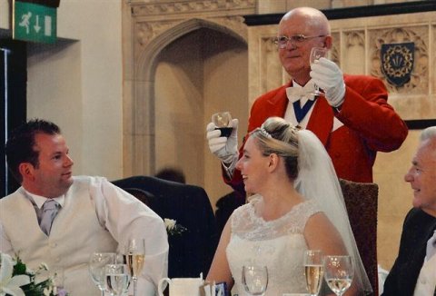 A special Toast for Bride and Bridegroom - David J Pearson