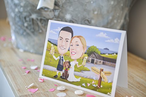 Wedding Invitation - The Caricature Card Company