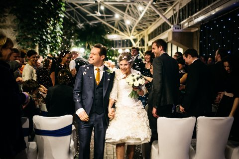 Conservatory terrace ceremony winter - Barbican Centre