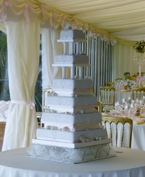 Wedding Cakes - Centrepiece Cake Designs-Image 3406