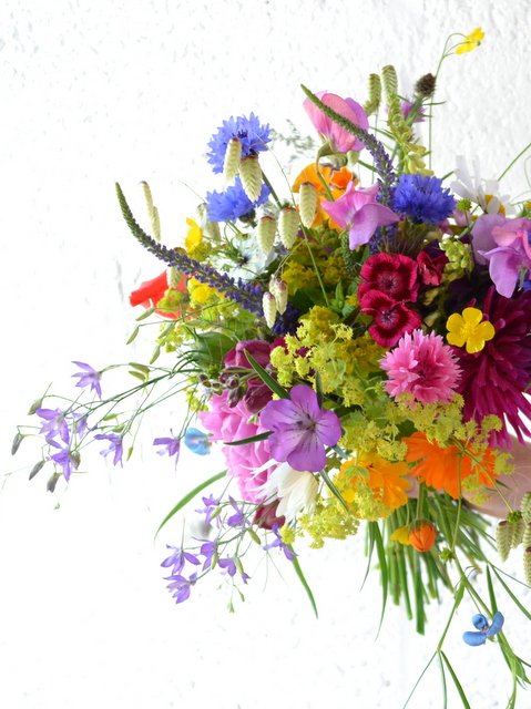 Wildflower bridal bouquet - JW Blooms