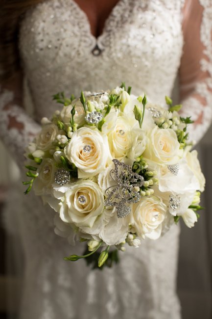 Bridal Bouquets - Flowers & Sparkle