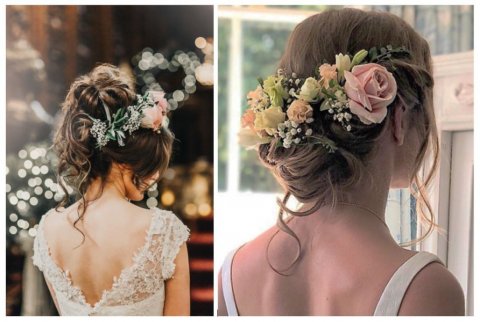 BoHo florals - Brideshair