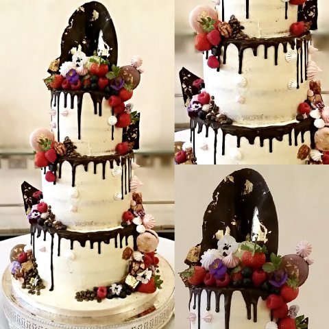 Stunning 3 tier drip cake - The Crumby Bakery